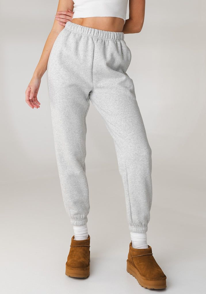 Vitality Uni Cozy Jogger - Stone Marl Cozy Leisure Sweats, Super Soft Comfy Sweatpants With Relaxed Fit, Winter Jogging Joggers With Elastic Waistband, Fall Sweatpants With Comfort Waistband For Lounging, Relaxed Fit Sweats For Winter Lounging, Sporty Cozy Fit Joggers For Leisure, Winter Relaxed Fit Sweats For Lounging, Comfy Relaxed Fit Joggers With Ribbed Cuffs, Relaxed Fit Sweats For Lounging In Winter