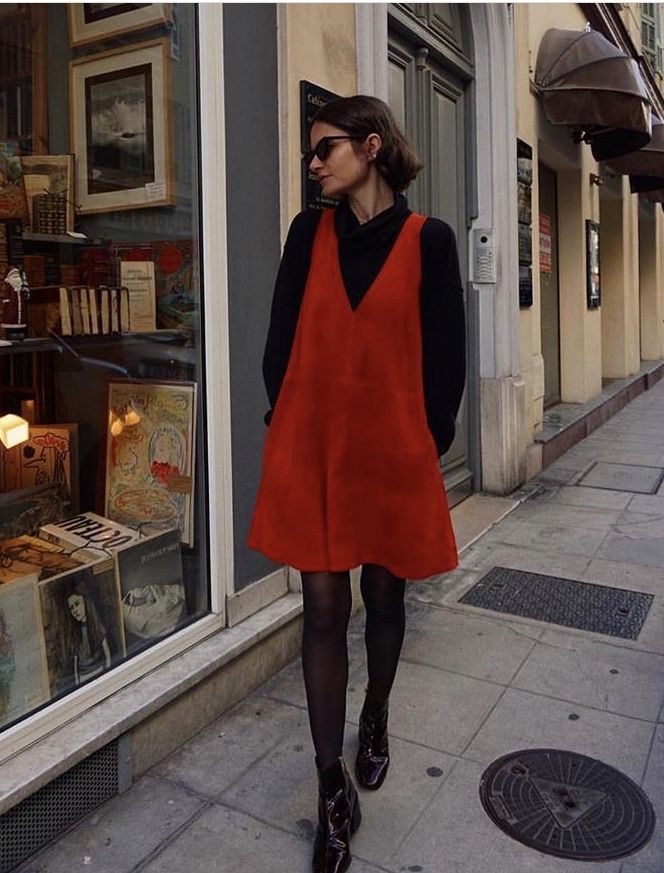 make in linen Outfit Chic, Paris Mode, Looks Street Style, Mode Inspo, 가을 패션, Mode Vintage, Orange Dress, Looks Style, Mode Inspiration