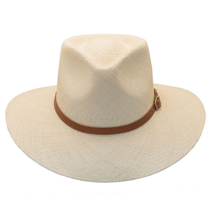 Bigalli | Grade 3 Australian Outback Panama Hat | Hats Unlimited Brown Leather Hat, Gambler Hat, Lifeguard Hat, Outback Hat, Mens Fashion Work, Australian Outback, Outdoor Cap, Elegant Hats, Golf Hats