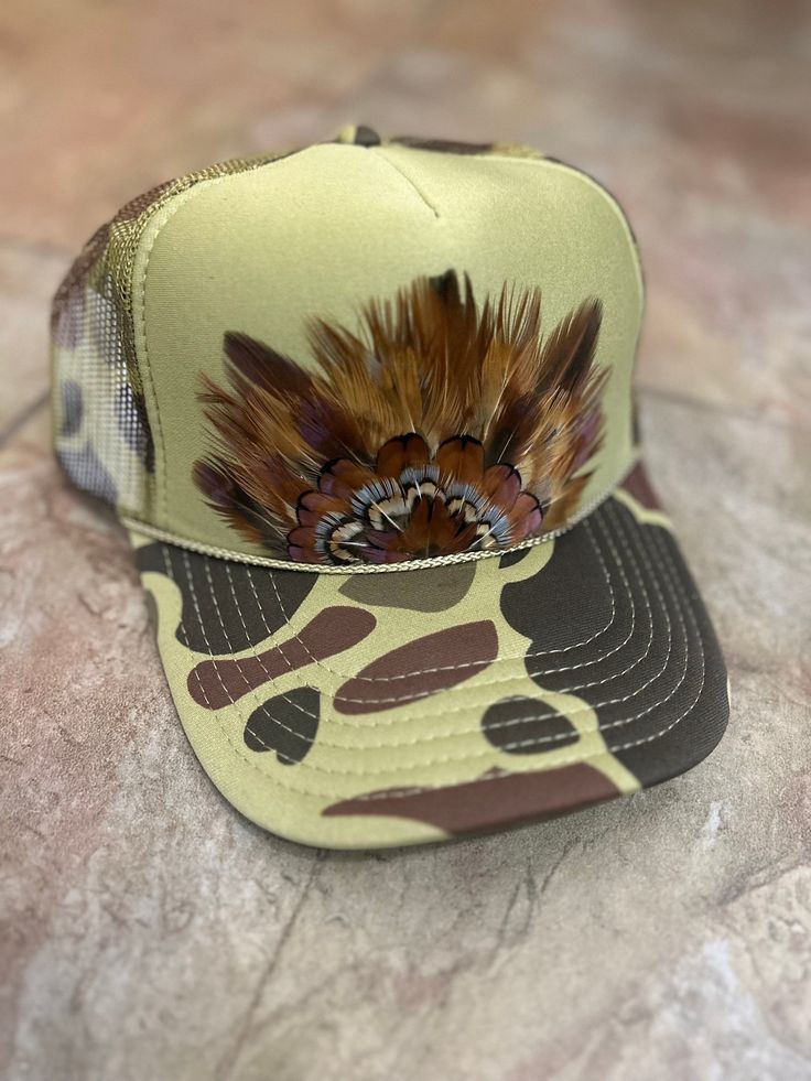 Bird Ridge hats are individually crafted to ensure that no two are ever the same, uniquely made, just like you! Country Style Snapback Trucker Hat For Country Events, Feather Trucker Hat, Western Snapback Trucker Hat For Country Events, Concert Hat, Adjustable Country Style Trucker Hat For Western-themed Events, Trucker Hat Country, Feather Hats, Country Hat, Lilac Bush