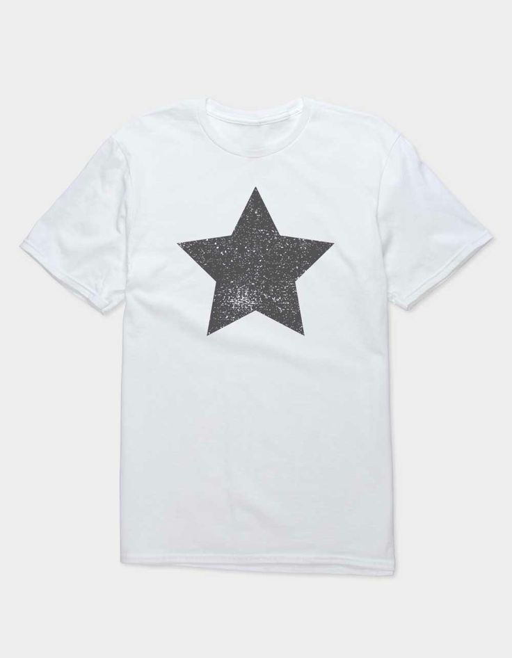 Star Distressed Unisex Tee. Large Graphic On Front. Crew Neck. Short Sleeve. 100% Cotton. Machine Wash.this Item Is Unisex Fit And Sizing.this Item Is Made To Order And May Take A Few Extra Days To Process. All Other Products In Your Order Will Be Shipped Separately. Overalls Boys, Chino Pants Women, Wwe T Shirts, Graphic Trends, Boys Graphic Tee, Girls Graphic Tee, Girls Blouse, Chino Jeans, Mens Trends