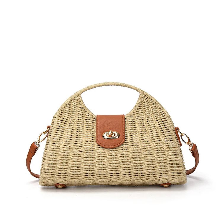 UAKISS - Women Short Handle Travel Tote Bag 2024 Summer Travel Beach Crossbody Bags Handmade Lady Straw Bag Handbags SIZE: (Width)30cm * (Height)14cm * (Thickness)11cm Handle Height:6cm Shoulder Belt Length:120cm Casual Shoulder Bag With Phone Holder, Casual Top Handle Shoulder Bag With Phone Holder, Travel Baguette Bag Satchel For Mobile Phone, Travel Rectangular Hobo Bag With Phone Pocket, Vacation Tote Shoulder Bag With Mobile Phone Bag, Beach Pouch Bags With Top Carry Handle, Beach Pouch Bag With Top Carry Handle, Handheld Baguette Bag For Travel, Travel Handheld Hobo Bag With Mobile Phone Bag