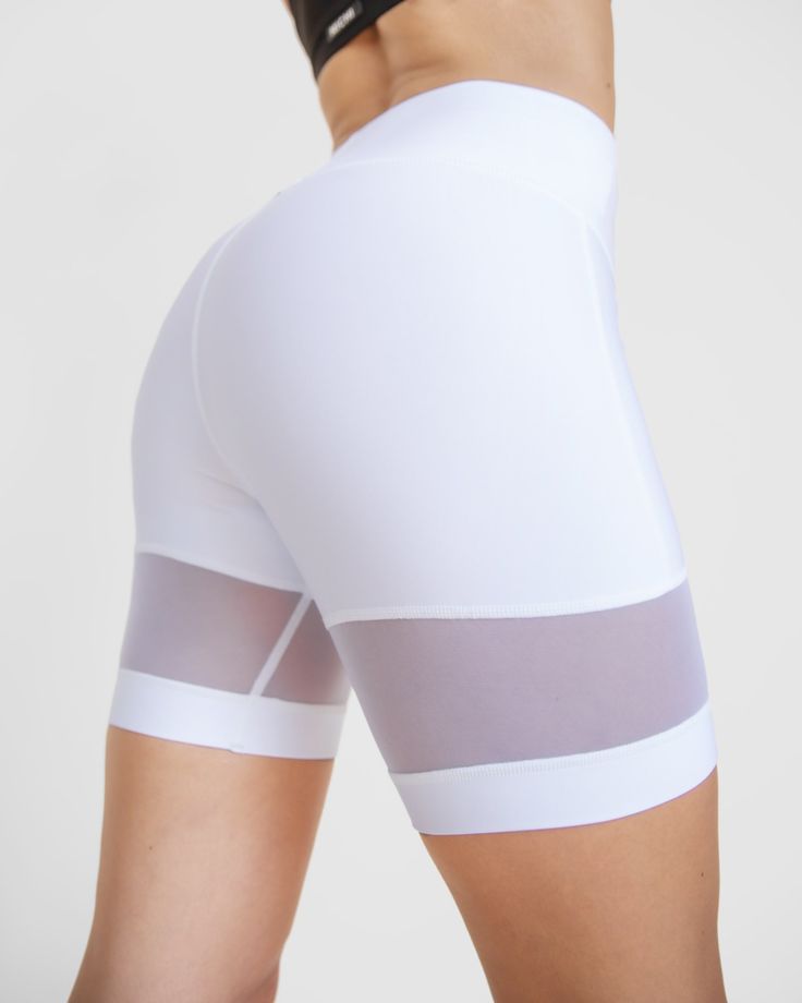 Shop the Psyloque Short | High-fashion activewear — MICHI White Nylon Athletic Shorts With Built-in Shorts, White Yoga Activewear With Built-in Shorts, Fitted White Activewear With Built-in Shorts, Sporty Biker Shorts With 4-way Stretch And Light Support, Breathable Compression Nylon Activewear, Micro-elastic Activewear With Built-in Shorts For Training, Compressive Breathable Athletic Shorts, Functional Mesh Shorts With Built-in Shorts, Breathable Yoga Shorts