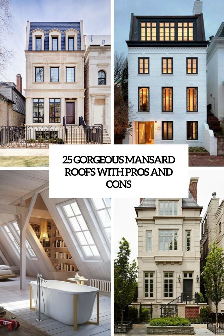 the 25 most gorgeous mansard roofs with pros and cons cover photos from top to bottom