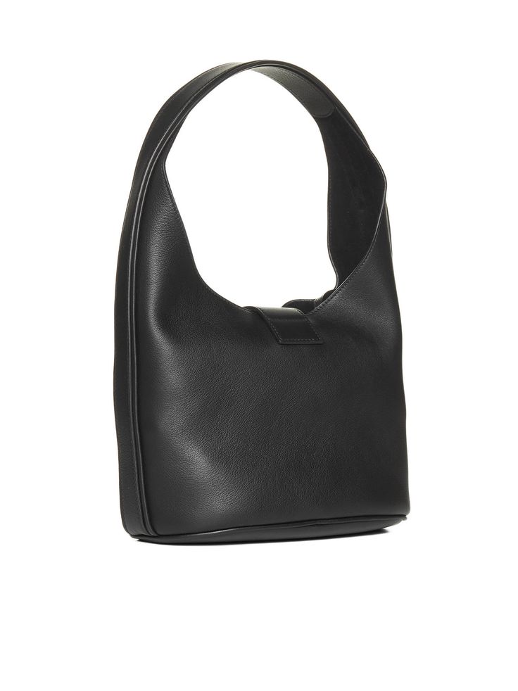 Shoulder Bag from FerragamoComposition: ->calf Leather, 100% | Ferragamo Women's Shoulder Bag in Classic Anil Brillo Black | FW23/24 Boho Backpack Purse, Leather Hobo Bags, Boho Backpack, Convertible Backpack Purse, Ferragamo Bag, Bag Aesthetic, Bags Aesthetic, Pretty Bags, Black Leather Bags