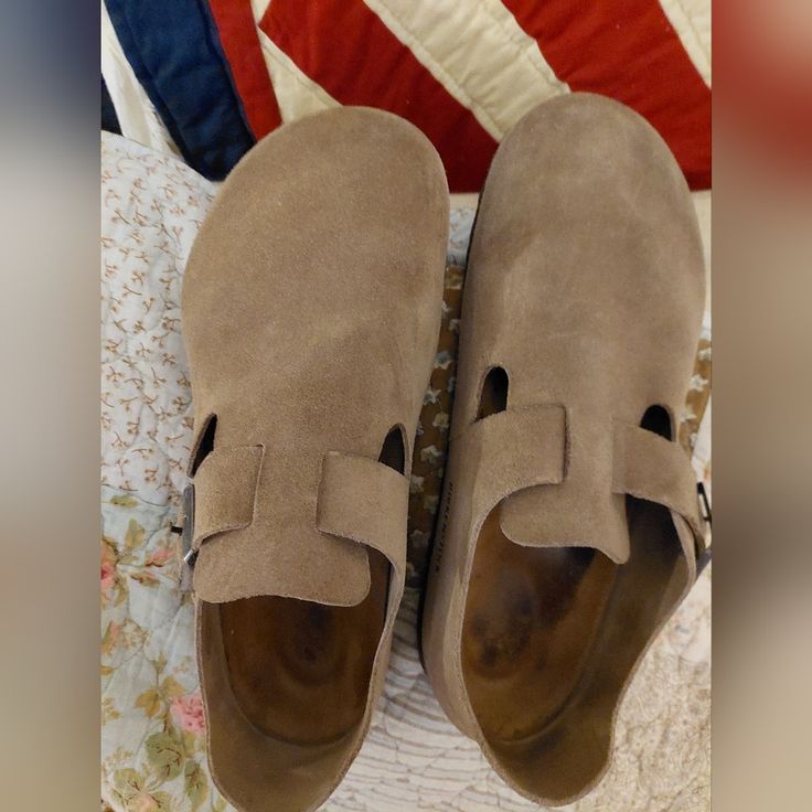 Genuine Birkenstock Adjustable Buckle Shoes. These Are Very Lightly Worn, They Are Too Big For Me. Genuine Suede Uppers Birkenstock Booties, Shoes Birkenstock, Buckle Shoes, Birkenstock Shoes, Shoes Color, Birkenstock, Bootie Boots, Ankle Boots, Buckle