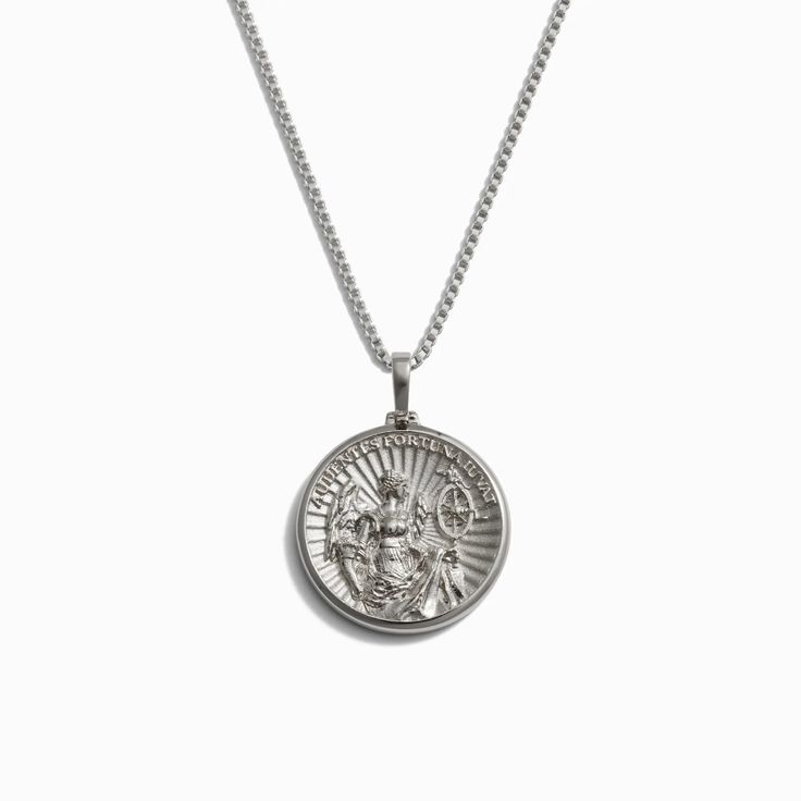 Fortuna, Goddess of good fortune. Fortuna will bring you good luck and glorious prosperity. Fortuna Goddess, Fortune Favors The Bold, Astrology Necklace, Forever Gifts, Badass Women, Best Birthday Gifts, Gifts For Your Girlfriend, Coin Necklace, Good Fortune