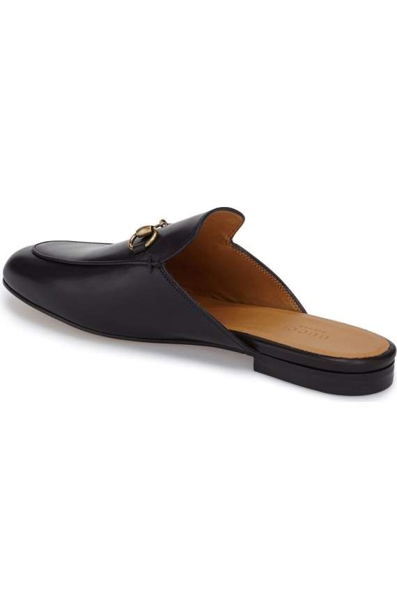 Product Image 2 Chic Horsebit Detail Slip-on Loafers, Luxury Slip-on Mules For Work, Office Slip-on Loafers With Horsebit Detail, Workwear Horsebit Detail Slip-on Loafers, Workwear Slip-on Loafers With Horsebit Detail, Gucci Slip-on Loafers For Work, Gucci Leather Mules, Gucci Luxury Mules For Work, Gucci Slip-on Mules