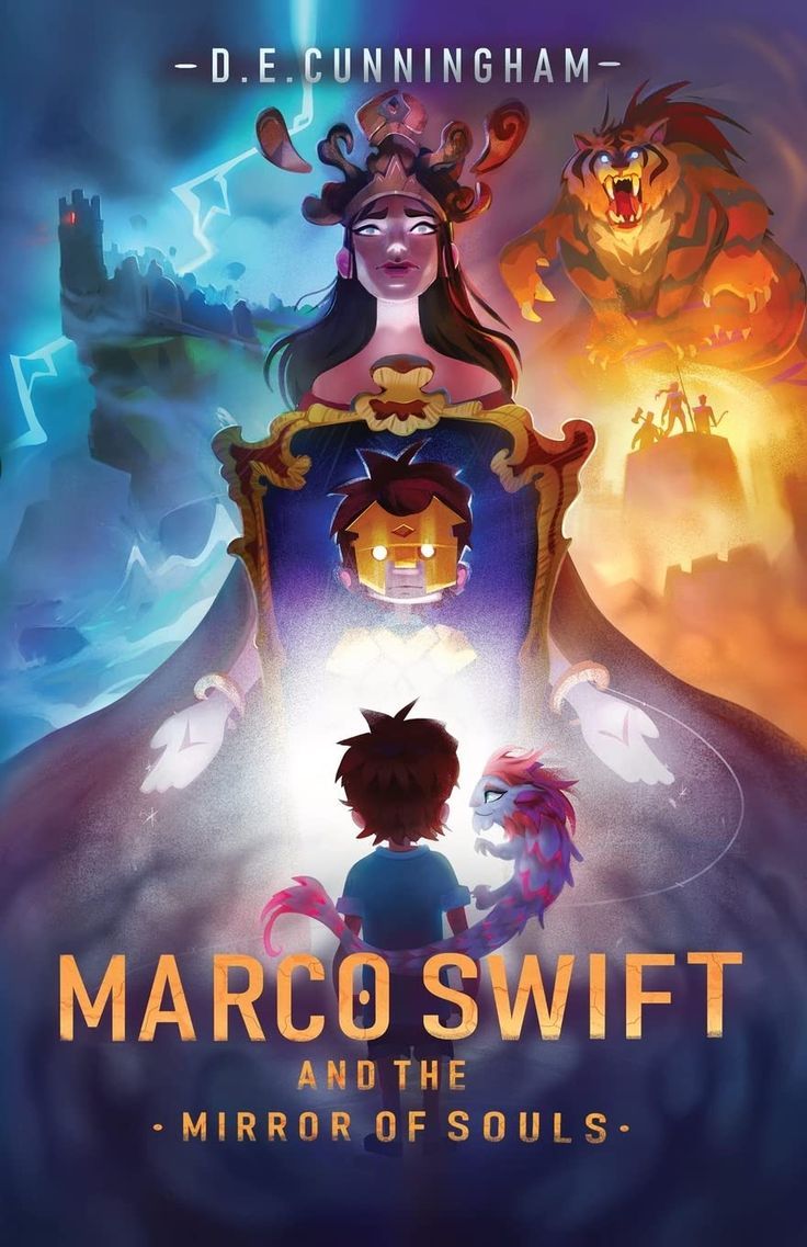 the poster for marco swift and the mirror of soul