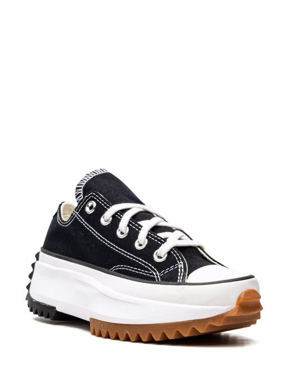 Shop Converse Run Star Hike OX low-top sneakers with Express Delivery - FARFETCH Converse Hike Star, Converse Hike, Converse Run Star Hike, Converse Run, Run Star Hike, Converse Run Star, Planet People, Black Gums, Girly Shoes