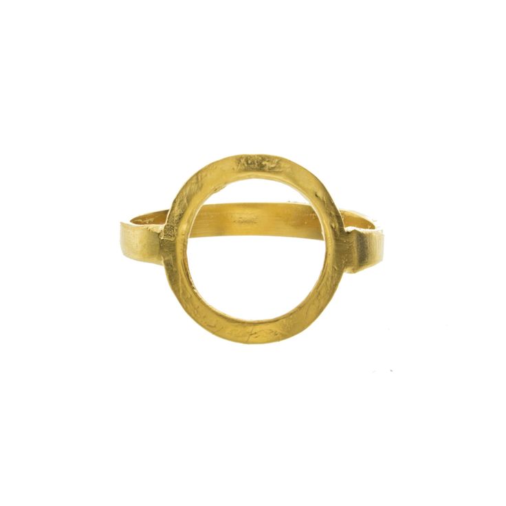 Invisible Space Circle Ring – VidaKush Matte Gold Brass Rings As Gifts, Matte Gold Brass Rings For Gift, Adjustable Round Midi Rings In Recycled Gold, Adjustable Recycled Gold Midi Rings, 14k Gold Bronze Ring Jewelry, Bronze 14k Gold Ring, Gold Open Dome Ring In Recycled Gold, Hand-forged Gold Open Ring, Minimalist Hand Forged Gold Midi Rings