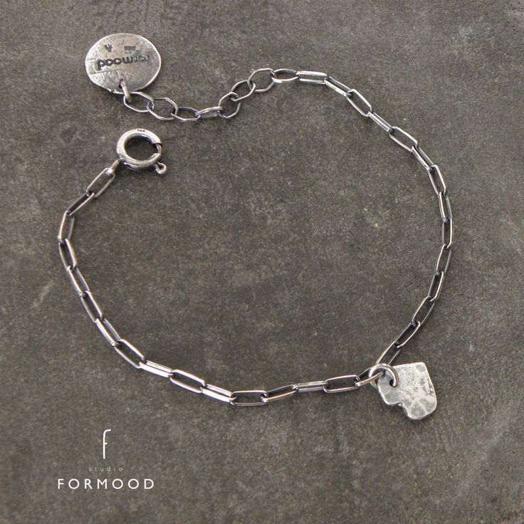 "Handmade delicate bracelet is made of sterling silver 925 The whole length: approx. 21cm (8.3 \") Adjustable inside circuit 16-20cm (6.3\" - 7.9\") On special request we can engrave a letter on the heart. In our offer you can buy necklace and earrings to the set (visible in the last picture) Thank you for visiting!" Minimalist Silver Heart Chain Bracelet, Delicate Sterling Silver Charm Bracelet, Minimalist Sterling Silver Nickel-free Chain Bracelet, Minimalist Nickel-free Sterling Silver Chain Bracelet, Nickel Free Minimalist Sterling Silver Chain Bracelet, Adjustable Delicate Sterling Silver Heart Bracelet, Hypoallergenic Sterling Silver Heart Bracelet For Friendship, Delicate Silver Bracelets With Heart Charm, Delicate Silver Heart Charm Bracelet