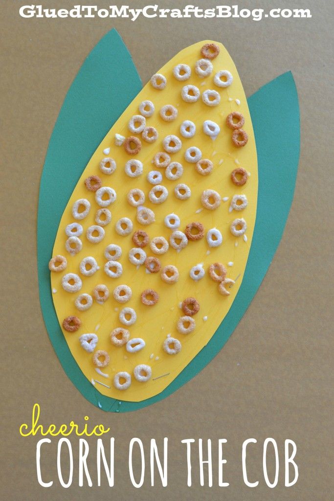 corn on the cob craft for kids to make