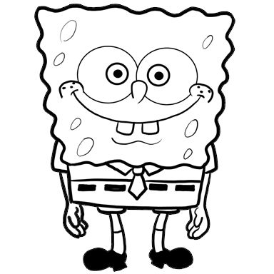 spongebob coloring pages for kids