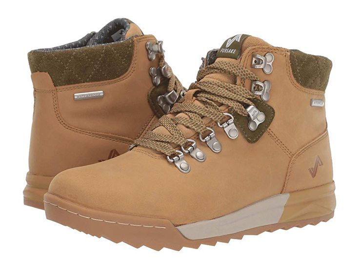 Forsake Patch - Women's Shoes : Sand/Cypress : The Forsake Patch all-terrain hiking boots are ready for any outdoor adventure! Waterproof premium full grain leather upper. Cushioned collar with suede trim. HydroGuard™ seam-sealed internal membrane keeps you dry and comfortable in all weather conditions. Gusseted tongue prevents water and debris from entering your boots through the lace eyelets or the space between the tongue and the upper. Traditional lace-up style with sturdy nylon laces and me Moon Boots, Timberland Boots, Outdoor Adventure, Weather Conditions, Up Styles, Full Grain Leather, Product Reviews, Peru, Hiking Boots