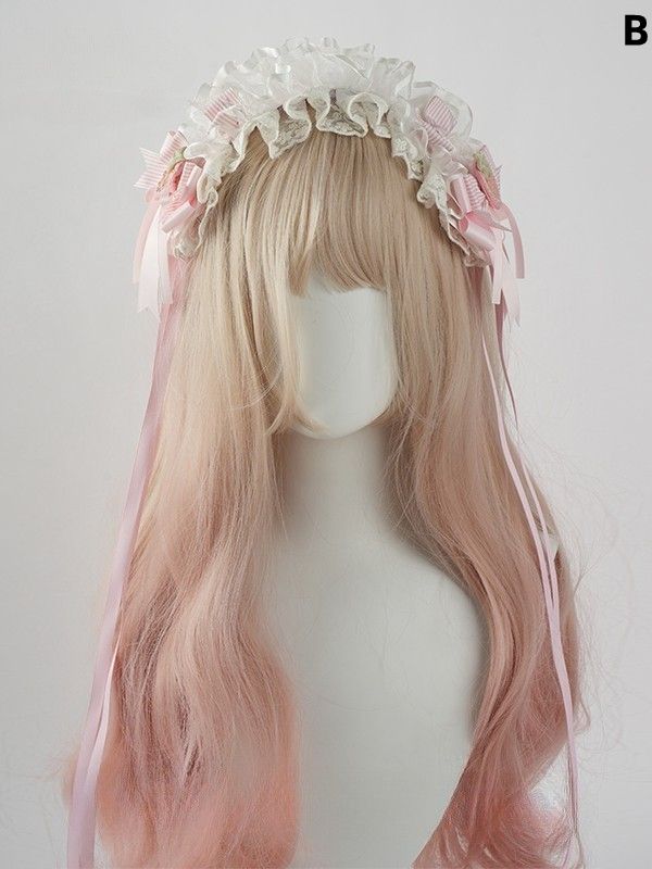 The price is for a hairband only, others are not included. Adjustable Pink Headband With Bow, Adjustable Pink Bow Headband, Pink Whimsical Headband Headpiece, White Hair Accessories With Decorative Bow For Summer, Cream Headband For Summer, White Decorative Bow Hair Accessories For Summer, Cream Hair Accessories With Matching Headband For Summer, Cute Adjustable Headpiece With Matching Headband, Spring Bow Headband