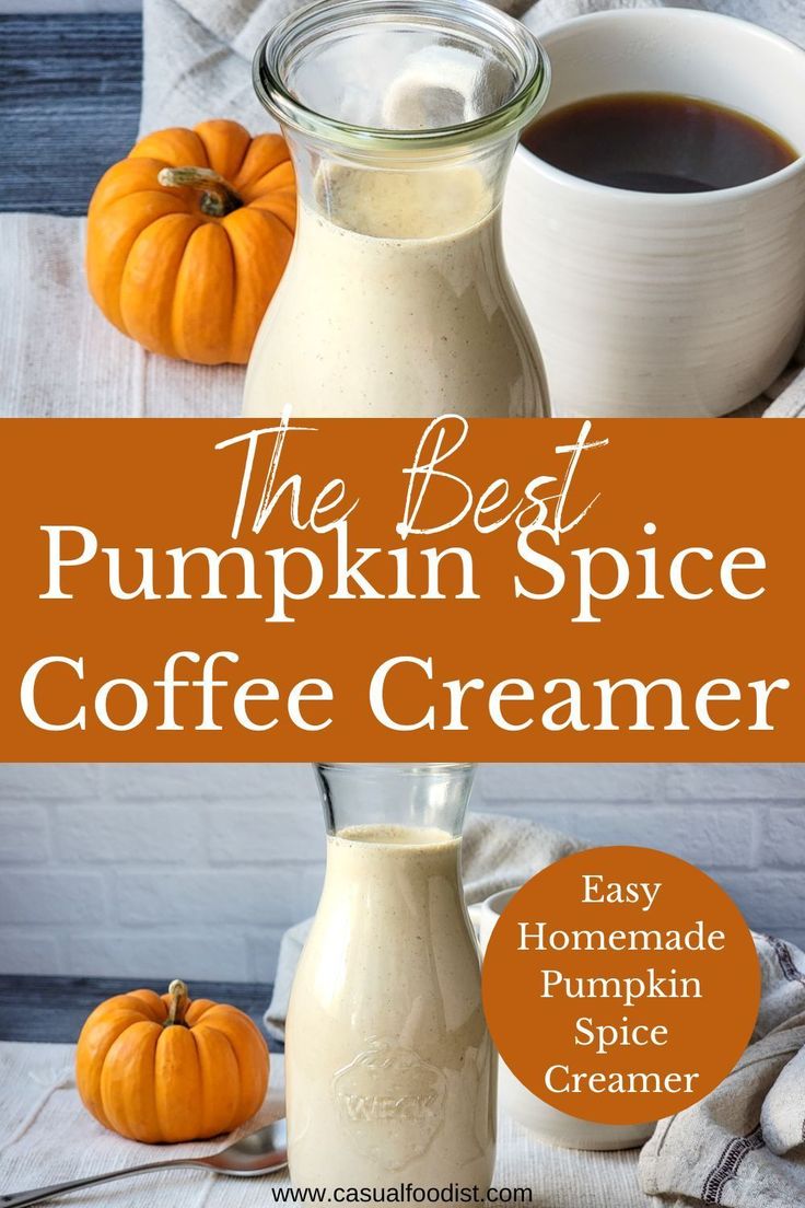 the best pumpkin spice coffee creamer