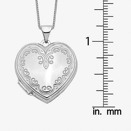 Features: Quick ShipJewelry Closure: Spring Ring ClaspLink Construction: SolidShape: HeartMetal Color: WhiteChain Length: 18 InchChain Width: .5 MillimetersPendant Length: 27mmPendant Width: 22mmChain Construction: BoxCare: Hand WashMetal: 14k White GoldNecklace Type: Locket NecklacesCountry of Origin: Imported Classic Double Heart Locket Jewelry, Anniversary Heart Necklace With Locket, Anniversary Heart Cut Locket Necklace, Heart Cut Locket Necklace For Wedding, Wedding Heart Cut Locket Necklace, Elegant Locket Necklace For Valentine's Day Anniversary, Classic Heart-shaped Hallmarked Necklace, Valentine's Day Fine Jewelry Locket, White Gold Heart Locket Necklace For Mother's Day