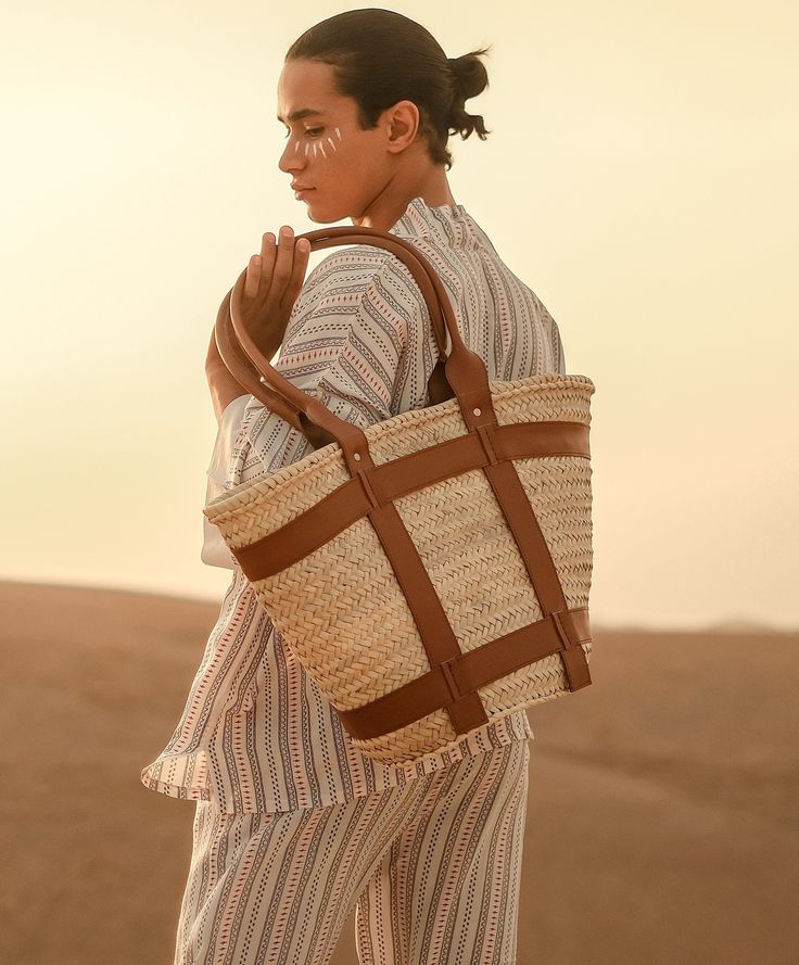 Boho Chic Large Straw Tote Bag, Summer Beach Essential Handwoven Accessory, Sustainable Fashion Statement With Leather Straps - Etsy Vacation Handwoven Straw Bag Made Of Palm Leaf, Handwoven Palm Leaf Beach Bag For Travel, Handwoven Palm Leaf Beach Bag For Vacation, Handwoven Natural Straw Bag, Summer Palm Leaf Bag For Market, Handwoven Natural Color Beach Bag, Handwoven Natural Fiber Beach Bag, Natural Handwoven Natural Fiber Beach Bag, Artisan Jute Straw Bag For Vacation