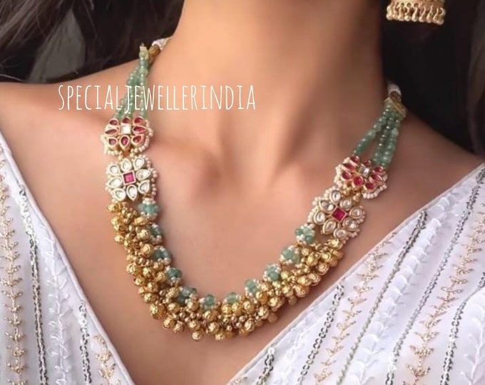 Jadau Pachi Kundan Heavy Bridal Choker Set / Sabyasachi Inspired Choker / Real Pachi Kundan Necklace / Sabyasachi Wedding Jewelry - Etsy UK Kundan Choker With Intricate Design For Festivals, Festival Kundan Choker With Intricate Design, Heavy Kundan Necklace For Festivals And Celebrations, Intricate Kundan Choker For Festivals, Kundan Temple Necklace For Festival Receptions, Heavy Kundan Chandbali Necklace For Reception, Kundan Necklace With Tilla For Reception And Festivals, Heavy Kundan Choker For Festivals, Kundan Necklace With Tilla For Festivals