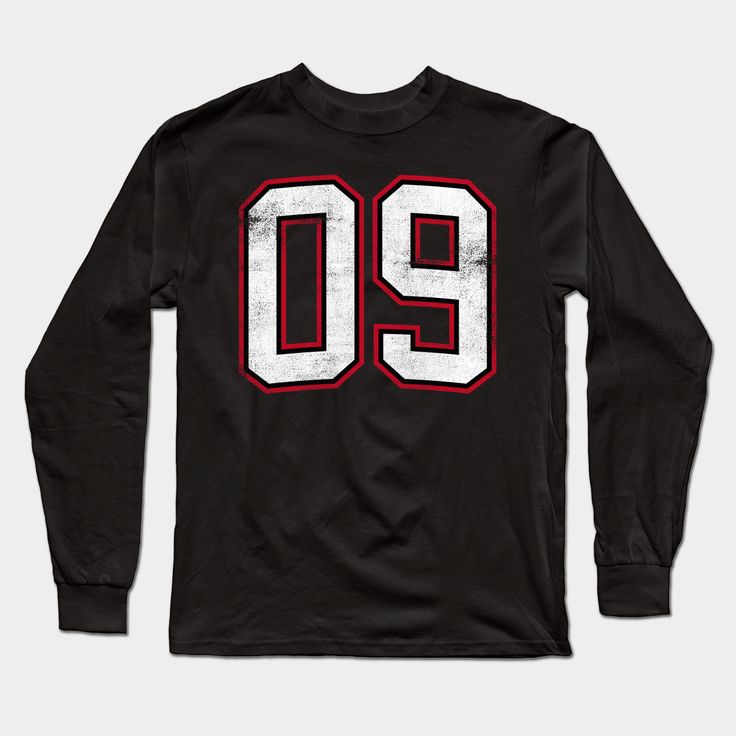 Number Nine 9 -- Choose from our vast selection of Long Sleeve T-Shirts to match with your favorite design to make the perfect custom graphic Long Sleeve T-shirt. Pick your favorite: Classic or Premium. Customize your color! For men and women. Black Band Merch Top With Team Name, Black Cotton Sublimation Design With Team Name, Sublimation Cotton T-shirt With Team Name For Streetwear, Long Sleeve T-shirt With Team Name For Streetwear, Long Sleeve Team T-shirt For Streetwear, Black Graphic Tee With Team Name Sublimation Design, Casual Long Sleeve Sublimation Design With Team Name, Basic Black T-shirt For College, Black Crew Neck T-shirt With School Spirit