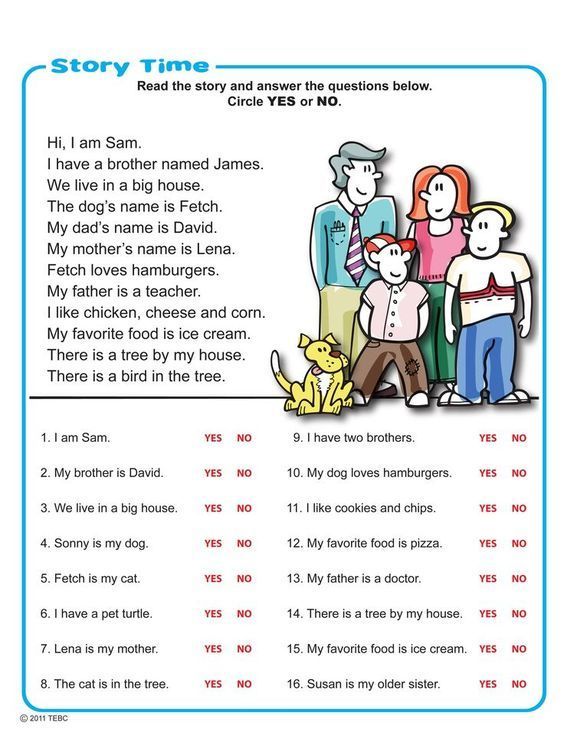 a worksheet with words and pictures for children