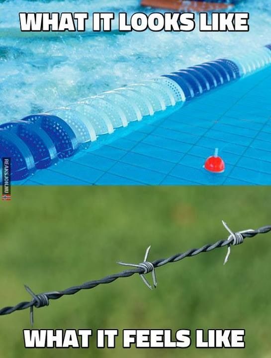 two pictures, one with a pool and the other with a boat in it that looks like water