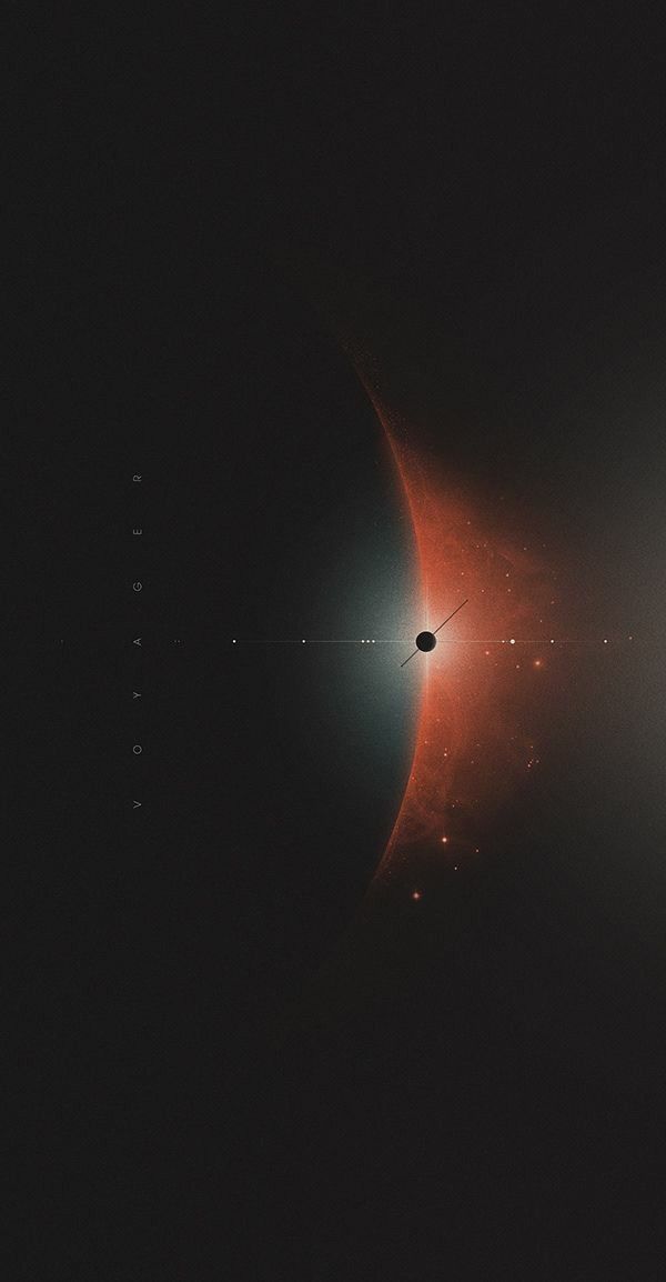 an eclipse seen from space with the sun in the background