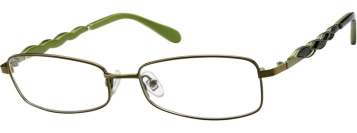 Order online, women green full rim metal rectangle eyeglass frames model #551024. Visit Zenni Optical today to browse our collection of glasses and sunglasses. Rectangle Glasses, Zenni Optical, Just Girl Things, Eyeglasses Frames, Order Online, Custom Fit, Square Glass, Fashion Accessories, Sunglasses