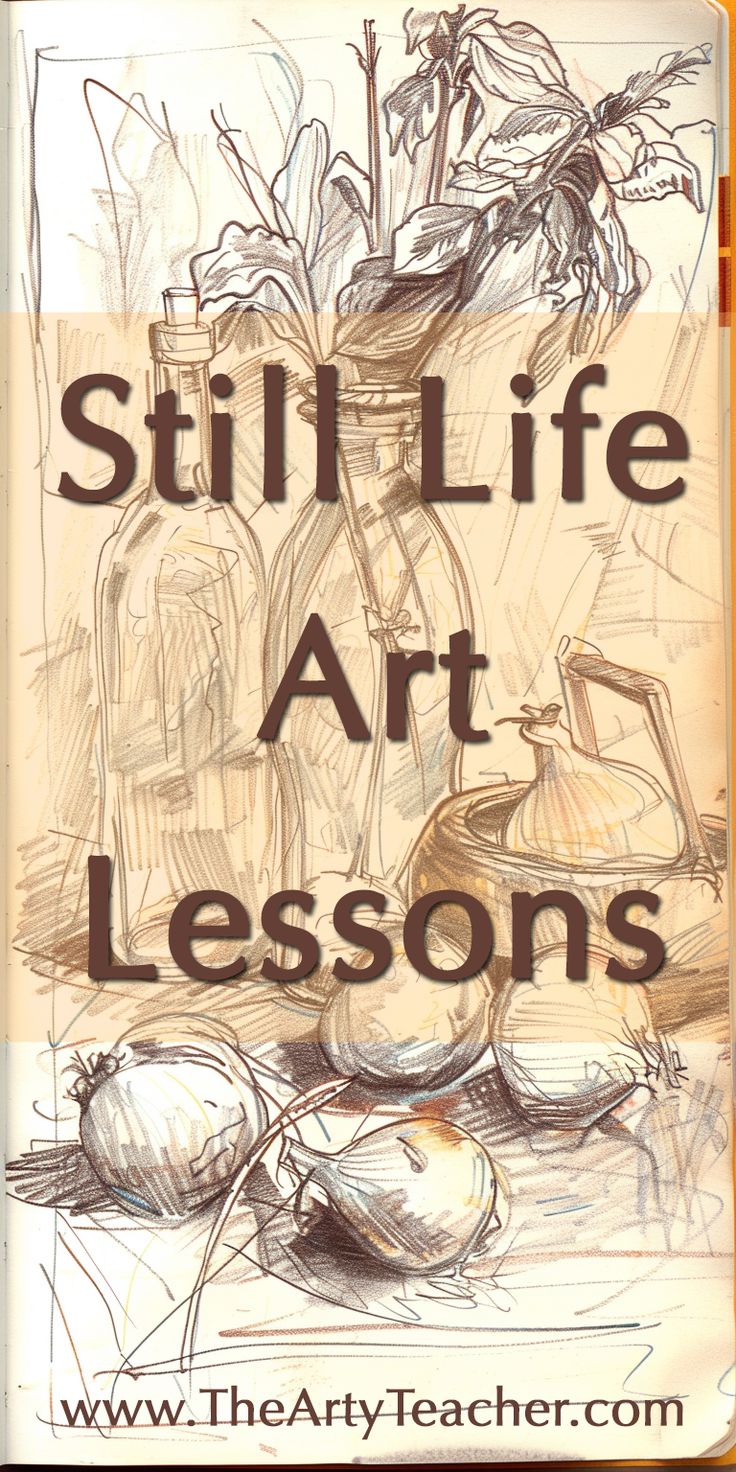 a book with the title still life art lessons