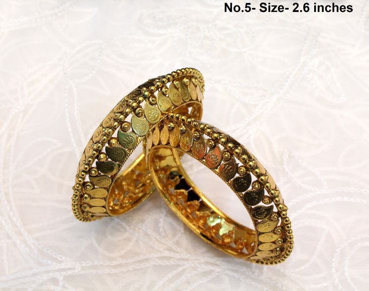 *Gold bangles openable pair jewelry. *Comfortable & Light in weight. 22k Gold Dual-tone Jewelry For Wedding, Dual-tone 22k Gold Wedding Jewelry, Gold Dual-tone Jewelry For Wedding, Gold Dual-tone Wedding Jewelry, Dual-tone Gold Wedding Jewelry, Gold Dual-tone Chandbalis For Celebration, Gold Dual-tone Kundan Necklace For Wedding, Gold Round Chandbalis In Temple Jewelry Style, 22k Gold Kundan Necklace For Diwali