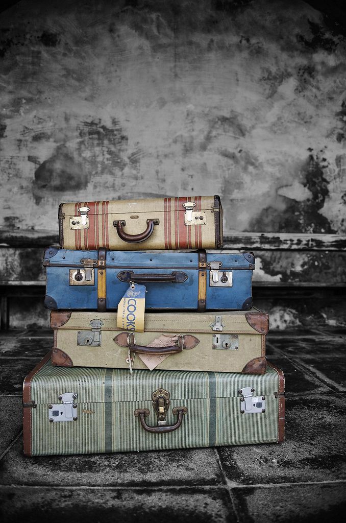 traveling tomorrow. Fall Candle Decor, Suitcase Decor, Wedding Wallpaper, Old Suitcases, Vintage Suitcases, Vintage Suitcase, Jack Kerouac, Vintage Luggage, Hat Boxes