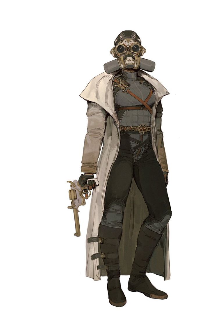 Hugo Richard, Steampunk Concept Art, Steampunk Superhero, Detective Character, Sea Spider, Steampunk Character, Steampunk Characters, Star Wars Rpg, Gas Mask