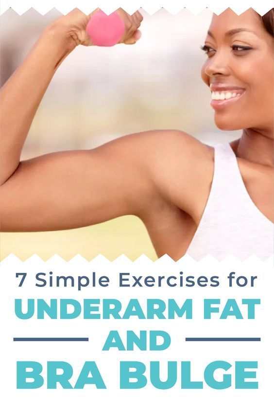 Under Arm Fat, Bra Fat Workout, Arm Fat Exercises, Flabby Arm Workout, Tone Arms, Arm Flab, Armpit Fat Workout, Types Of Cardio, Arm Workout Women