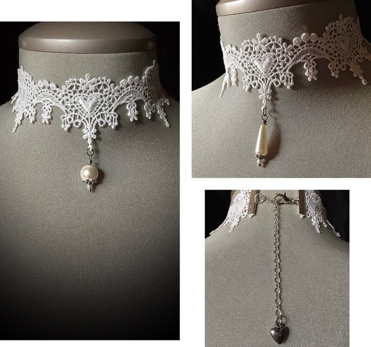 Bride Choker, Bridal Choker Necklace, Teen Prom, Prom Gift, Bridal Choker, Lace Choker, Pearl Necklace Wedding, White Pearl Necklace, Wedding Lace