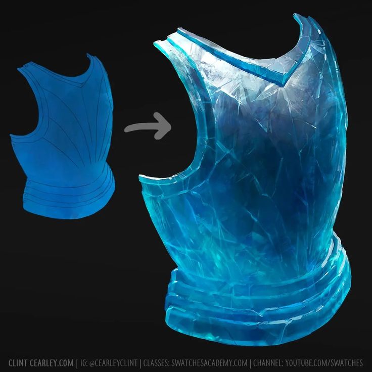 an image of a blue plastic object being used to make a costume for someone's head