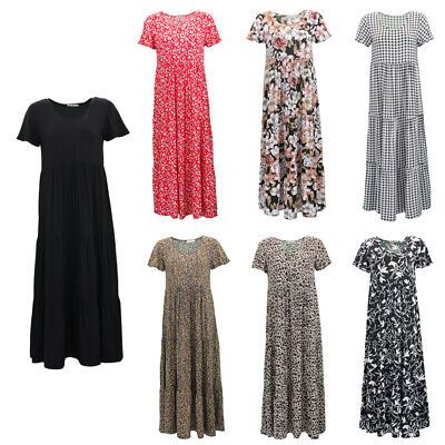 Find ideas๏ฟฝand inspiration for FIL Women's Short Sleeve Maxi Long Summer Dress Floral Beach Party Long Sundress , women's dresses Fitted V-neck Vacation Dress, V-neck Party Dress For Vacation, Flowy A-line Vacation Dress, Casual V-neck Maxi Dress For Holiday, Summer A-line Maxi Dress For Beach Season, Spring Holiday A-line Dress, Spring Short Sleeve Maxi Beach Dress, Spring Beachwear Maxi Dress With Short Sleeves, Spring Knee-length Beachwear Dresses