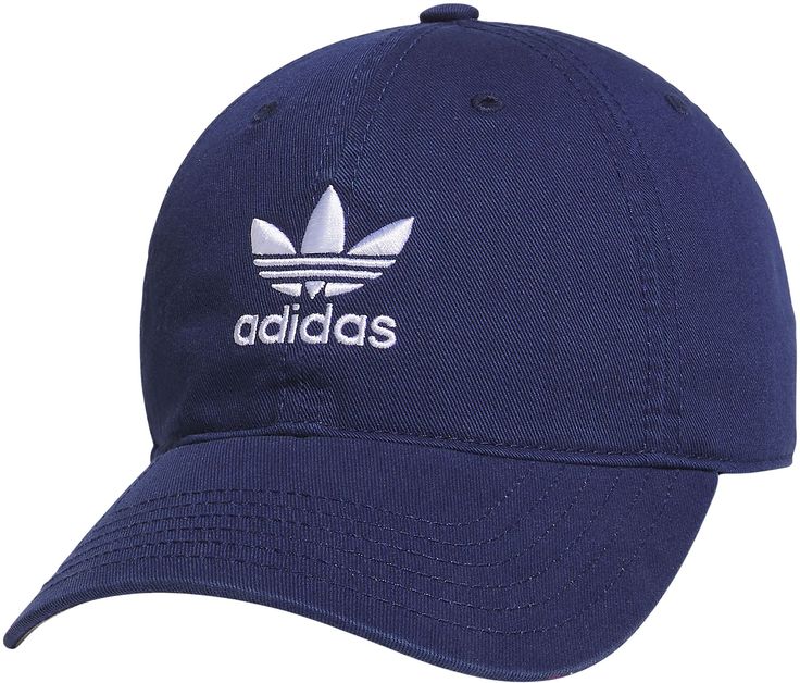 A perfect fit for an active day, go with the adidas® Originals Relaxed Strapback Hat for an effortless athletic look. The pre-curved brim with a relaxed crown makes this an easy choice for grab-and-go comfort, while the hoop strapback closure offers a customizable fit perfect for you. With the embroidered Originals brandmark on both the front and the back, you’re ready for a day on the field or out with friends. FEATURES: Women’s lightweight hat Pre-curved brim offers protection from the sun Strapback closure brings a customizable fit for whatever your day holds Embroidered brandmarks showcase easy athletic style Care instructions: Hand wash. Do not bleach. Line dry. Athletic Looks, Adidas Originals Women, Athletic Style, Strapback Hats, Athletic Outfits, Athletic Fashion, Brand You, Adidas Originals, Fun Sports