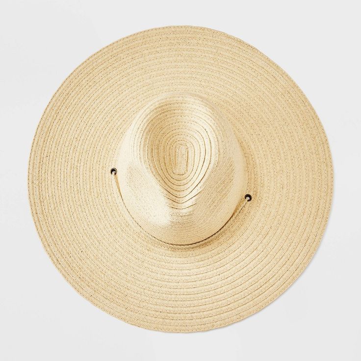 Elevate your summer style with this Straw Wide-Brim Fedora Hat from Universal Thread™. Made from midweight fabric, this fedora hat features a wide brim that helps keep direct sun off your face. Best of all, it's designed with an adjustable chin strap for a customizable fit. Featuring a straw construction, it adds a touch of classic style to a variety of ensembles. Universal Thread™: Found exclusively at Target. Casual Panama Hat With Short Brim For Warm Weather, Summer Vacation Hats With Curved Brim, Summer Vacation Hat With Curved Brim, Casual Straw Hat With Flat Brim For Warm Weather, Casual Flat Brim Straw Hat For Warm Weather, Casual Fedora Panama Hat For Warm Weather, Casual Lightweight Panama Hat For Warm Weather, Flat Brim Summer Sun Hat For Warm Weather, Summer Sun Hat With Flat Brim For Warm Weather