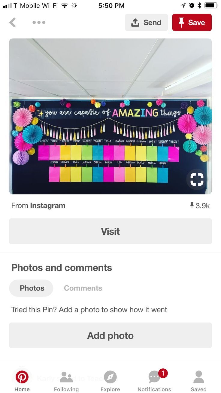 an instagram page on the iphone shows photos and comments