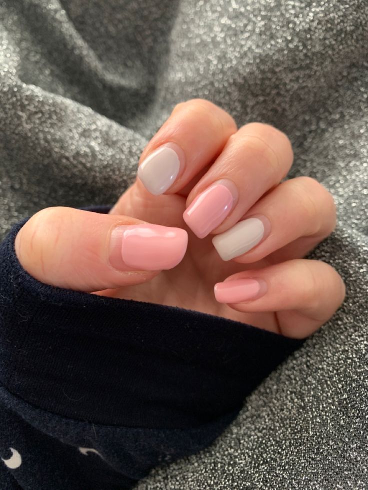 Nails Pink And White, Painting My Nails, Nails Pink, Pink Pastel, My Nails, Pink And White, Pink Nails, Pastel Pink, Pink White