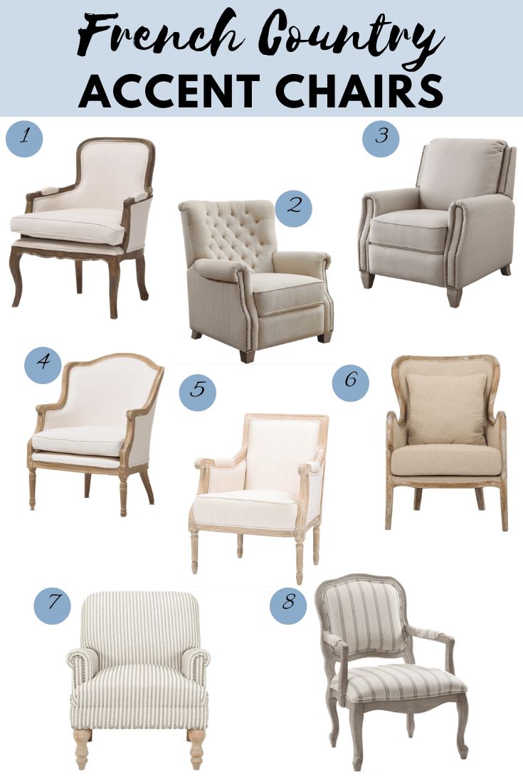 the french country accent chairs are great for any room in your home, and they're