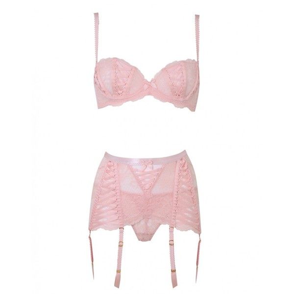 Peachy Nude Fifties Style Suspender | By Agent Provocateur ($290) ❤ liked on Polyvore featuring intimates, lingeri, agent provocateur, nude lingerie and agent provocateur lingerie Ropa Shabby Chic, Agent Provocateur Lingerie, Lingerie Design, Vintage Bra, Lace Bras, Daphne Blake, Lacy Lingerie, Fifties Fashion, Retro Lingerie