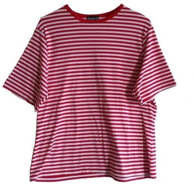 80s T Shirts, Red White Striped Shirt, Vintage Striped Shirt, Red Striped Shirt, Png Clothes, White Stripes Shirt, Cotton T Shirts, Shirts Vintage, Shirt Png