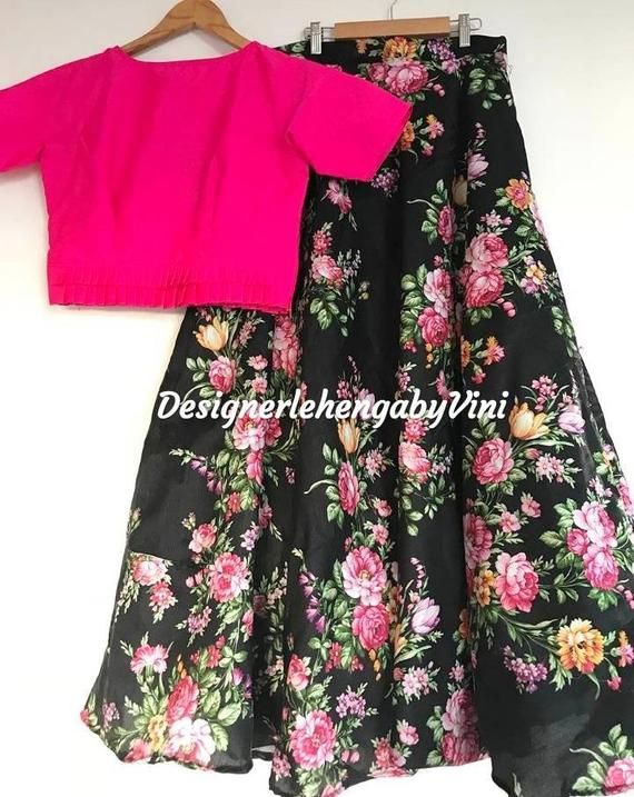 Size-Custom made as per your size so message us for the size chart.Manufacturing time- 7-10 daysFabric details-SilkCancan attached in lehenga. Bridesmaid Dress Indian, Floral Lengha, Kameez Lehenga, Indian Lengha, Bridesmaid Dresses Indian, Pakistani Lehenga, Lehenga Crop Top, Indian Wedding Lehenga, Lehenga Choli For Women