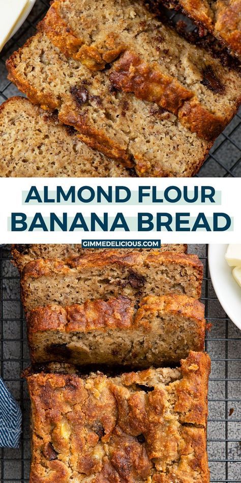 sliced banana bread sitting on top of a cooling rack