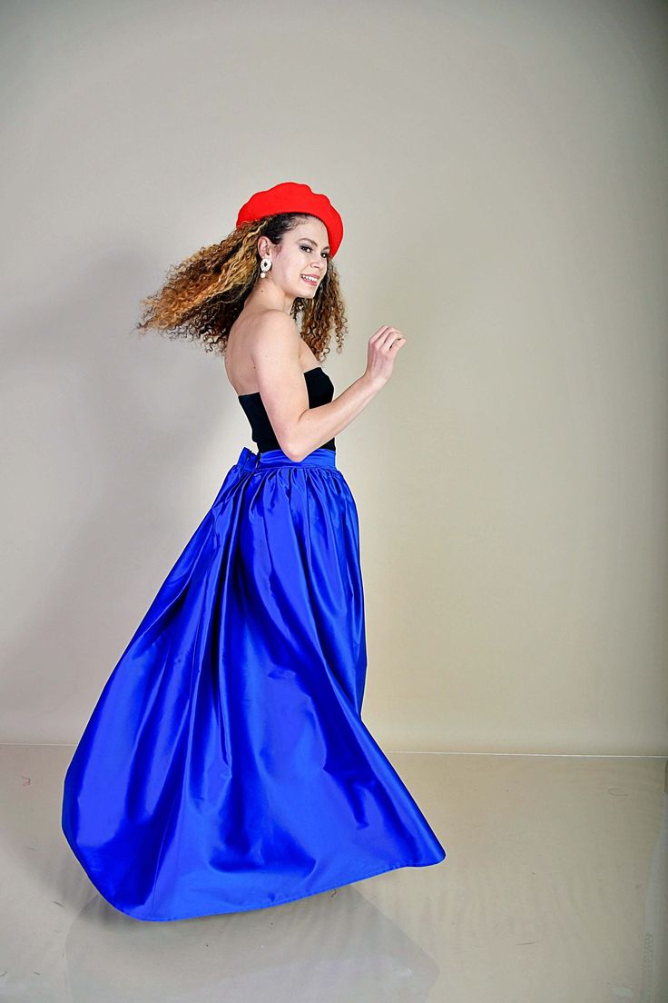 Satin Skirt/ Wedding Satin Skirt/ All Colors Satin Skirt/ Heavy Satin Skirt/ Royal Blue Satin Skirt Formal Satin Skirt that can be made in any color you want: royal blue, ivory, white, black, red, etc. We will need you waist measurment and waist to floor, wearing your shoes/heels, which will be the actual length of your skirt. Skirt has got lining. It will be our pleasure to work for you and your special satin skirt. Warmly, Grace of Europe Team Blue Flowy Gathered Mini Skirt, Prom Ruffled Voluminous Skirt, Ruffled Voluminous Skirt For Prom, Fitted Ruffled Maxi Skirt For Prom, Fitted Blue Elegant Wrap Skirt, Voluminous Ruffled Skirt For Prom, Blue Relaxed Maxi Skirt For Formal Occasions, Formal Blue Relaxed Fit Maxi Skirt, Blue Relaxed Fit Maxi Skirt For Formal Occasions