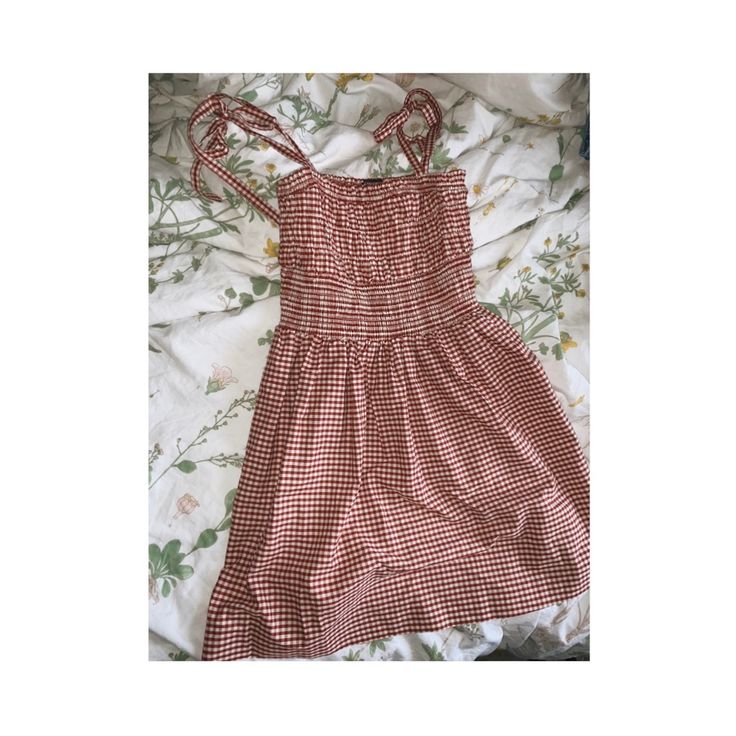 Super Cute Picnic Dress, Lightweight, Never Worn Ruffled Sundress For Picnic, Cute Spring Mini Dress For Picnic, Cute Summer Picnic Dresses, Cute Fitted Sundress For Picnic, Sundress Mini Dress With Ruffles For Picnic, Cute Summer Plaid Mini Dress, Summer Red Mini Dress For Picnic, Mini Sundress With Ruffles For Picnic, Red Summer Sundress For Picnic