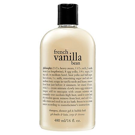 French Vanilla Bean, Philosophy Products, Vanilla Bean Ice Cream, Body Cleanser, French Vanilla, Body Skin Care Routine, Bubble Bath, Vanilla Bean, Smell Good