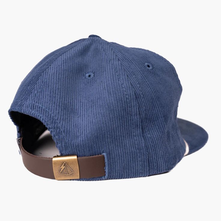 The Pacific blue of the new Her Beauty 5-panel corduroy cap is as calming as a day by the ocean. The Her Beauty unstructured, high-crown, 5-Panel was inspired by the work of pioneering female photographer Anne Brigman during her time exploring the Eastern Sierra. Specifications 14-Wale 100% Cotton Corduroy. 5-panel, unstructured high-crown. Proudly made in Los Angeles. Leather strap adjustment. Woven patch. Adjustable Corduroy Snapback Cap, Adjustable Corduroy Snapback Hat, Everyday Corduroy Snapback Baseball Cap, Adjustable Six-panel Corduroy Hat, Adjustable Corduroy Six-panel Hat, Adjustable Blue Corduroy Hat, Adjustable Corduroy Dad Hat With Flat Bill, Modern Feminism, Corduroy Cap